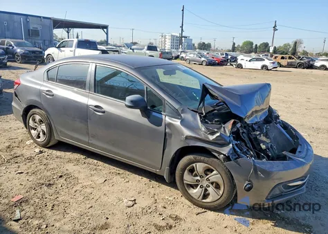 2013 Honda Civic Lx from USA, damaged, VIN 2HGFB2F51DH522352